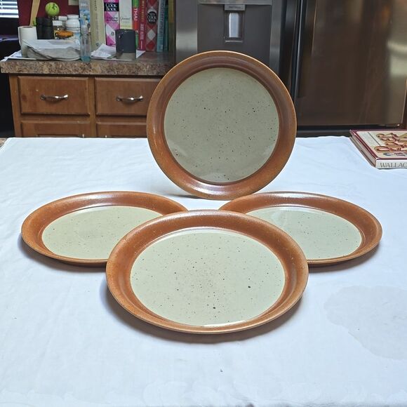 4 Canadian Sial Pottery Hors Serie Gaétan Beaudin MontrealVTG 70s - rust